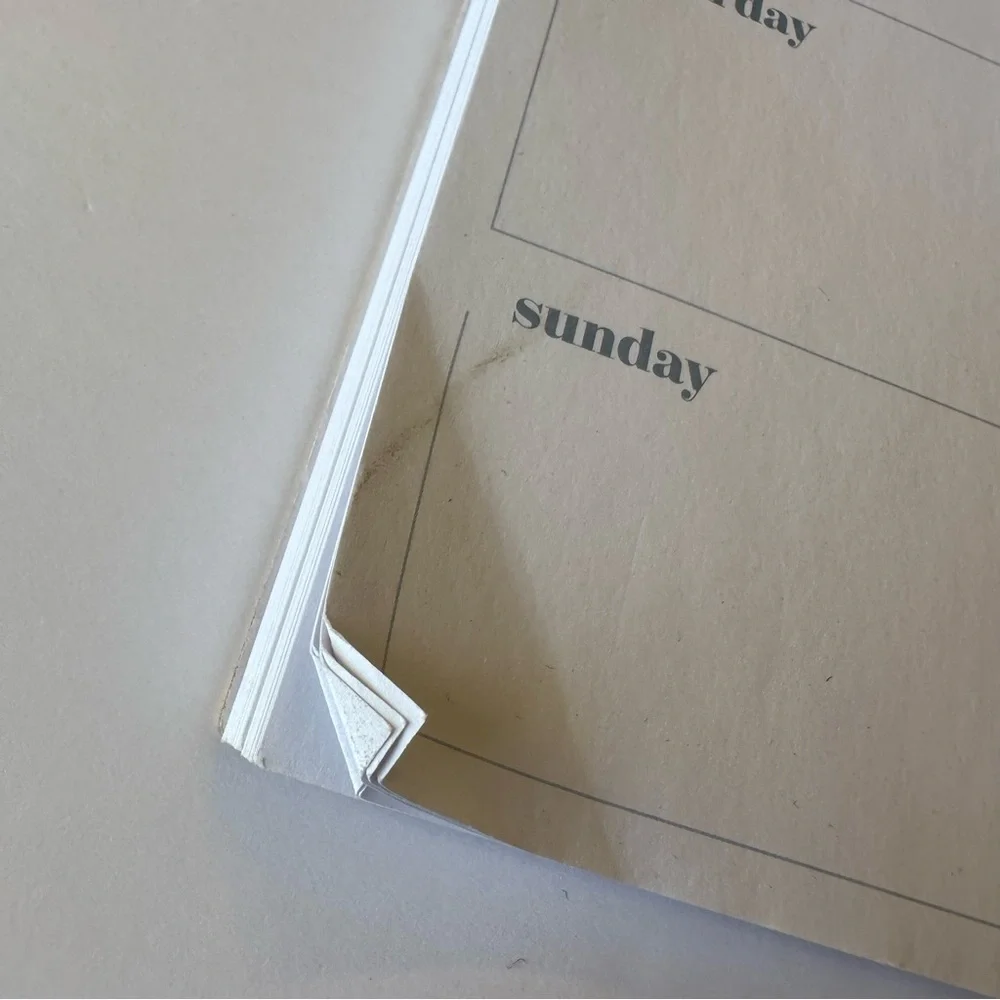 Large Weekly Planner Notepad from Target - Picture 7 of 8